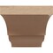 Ekena Millwork 5"W x 10"D x 5"H Wide Asheboro Rough Cedar Woodgrain TimberThane Corbel, Primed Tan CORUR05X10X05ASHRCPR - alternate 5
